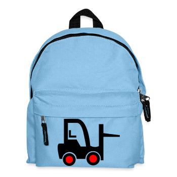 Chariot élévateur - Sac à dos Enfant - bleu clair - Devant