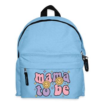 Révélation du sexe Maman sera la fille de l’équipe de baby shower - Sac à dos Enfant - bleu clair - Devant