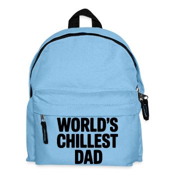 Le Papa le Plus Cool du Monde - Sac à dos Enfant - bleu clair - Devant
