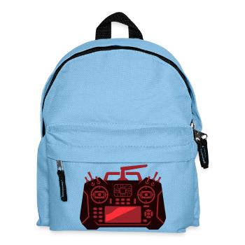 Drone Remote Control Icon - Kids' Backpack - light blue - Front