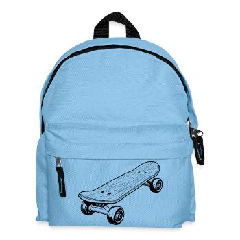 Skateboard Graphics - Kids' Backpack - light blue - Front