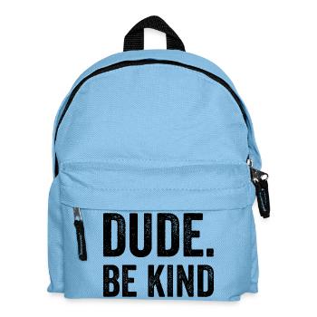 Tag der Solidarität und des Bewusstseins für die E - Kinder Rucksack - Hellblau - Vorne