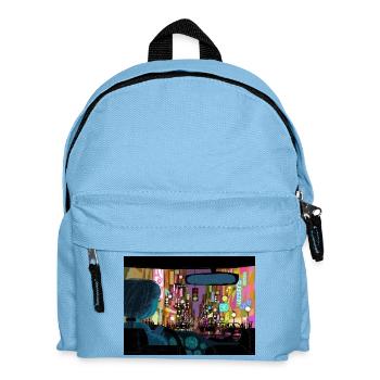 Ville - Sac à dos Enfant - bleu clair - Devant