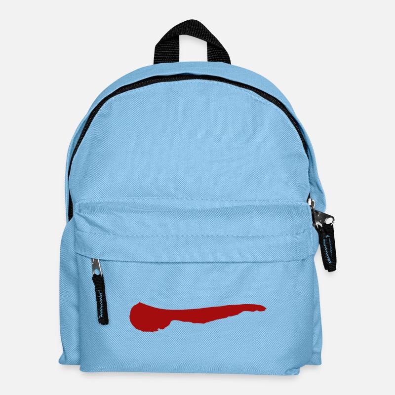 Insel Ameland - Kinder Rucksack - Hellblau
