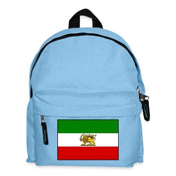 IRAN FLAG - Kids' Backpack - light blue - Front