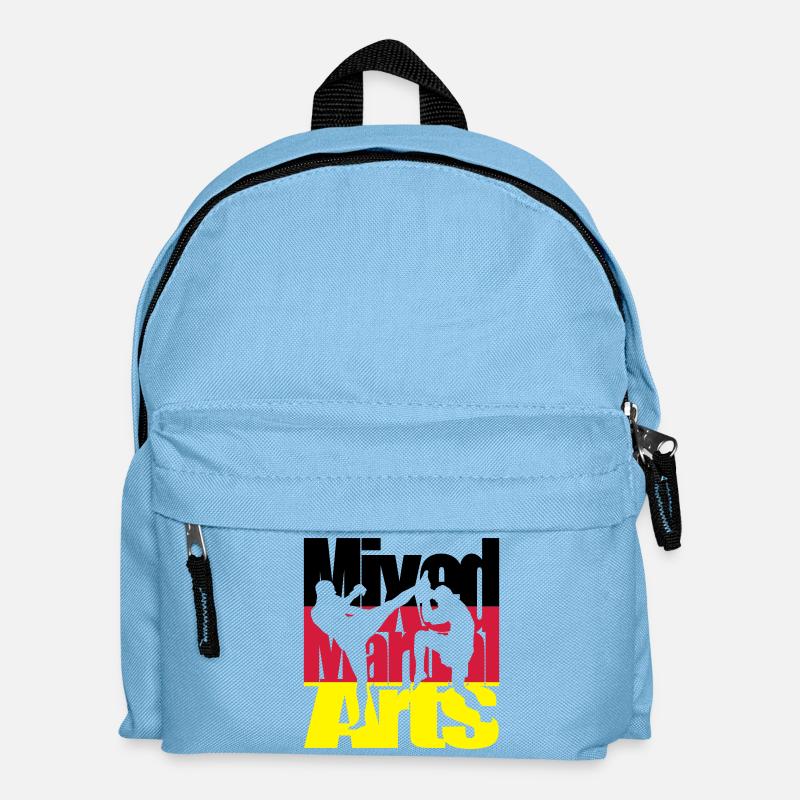 Mixed Martial Arts Deutsch - Kinder Rucksack - Hellblau