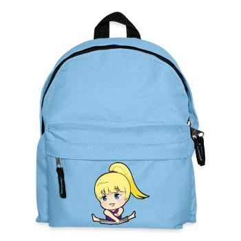 Chibi Anime Manga Splitkick - Kids' Backpack - light blue - Front