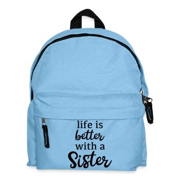 Sister - Kids' Backpack - light blue - Front