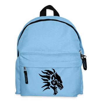 The Infernal Beast (Black) - Kids' Backpack - light blue - Front