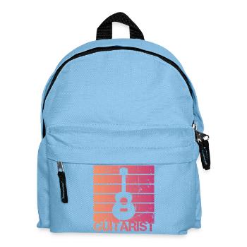 Guitarist - Kids' Backpack - light blue - Front