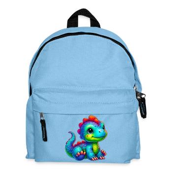 Dinosaure - Sac à dos Enfant - bleu clair - Devant
