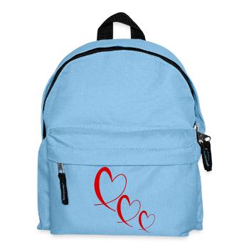 MUTTERTAG. HERZ. ALLES GUTE ZUM GEBURTSTAG. MAMA - Kinder Rucksack - Hellblau - Vorne