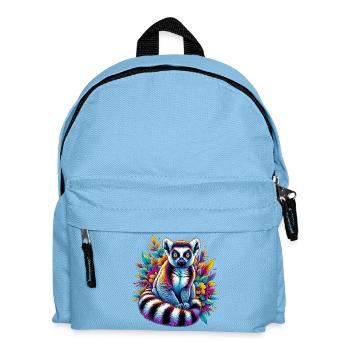 Lemur - Kids' Backpack - light blue - Front