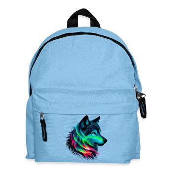 Loup - Sac à dos Enfant - bleu clair - Devant