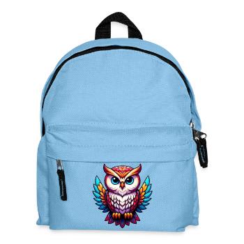 Hibou - Sac à dos Enfant - bleu clair - Devant