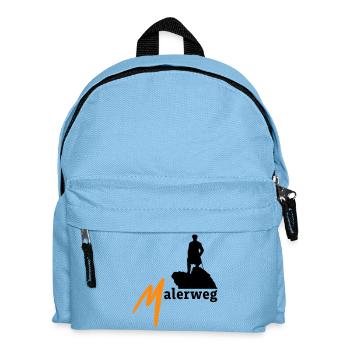 Malerweg Elbsandsteingebirge Sächsische Schweiz - Kinder Rucksack - Hellblau - Vorne