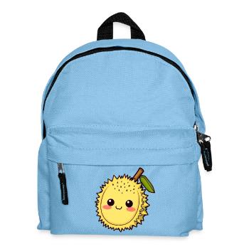 Durian Frucht Stinkfrucht - Kinder Rucksack - Hellblau - Vorne