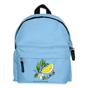 Lemon - Kids' Backpack - light blue - Front