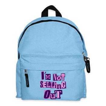 I'm not selling out (pink) - Kids' Backpack - light blue - Front