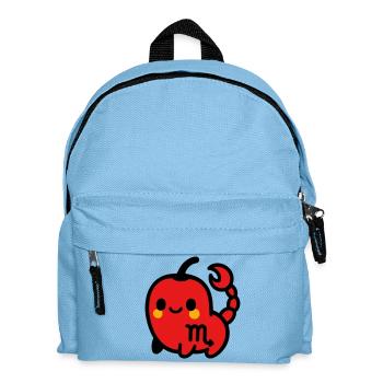Süßer Chili Skorpion - Kinder Rucksack - Hellblau - Vorne