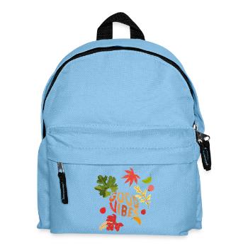 Autumn Vibes - Kids' Backpack - light blue - Front