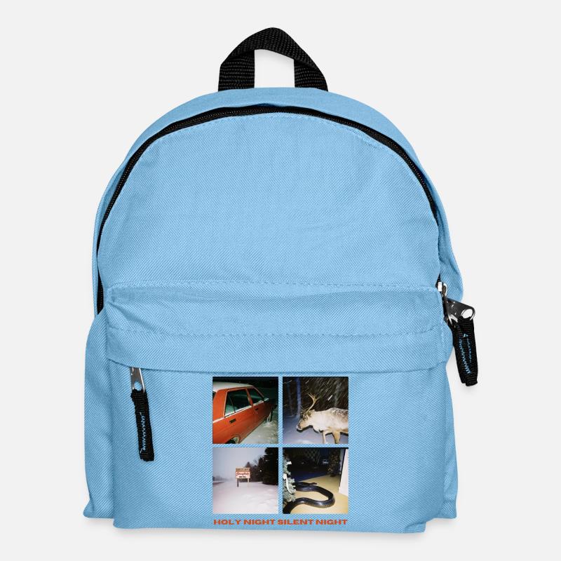 Stille Nächte Weihnachten - Kinder Rucksack - Hellblau
