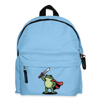 Portland Resist Frog - États-Unis T-Shirt de protestation - Sac à dos Enfant - bleu clair - Devant