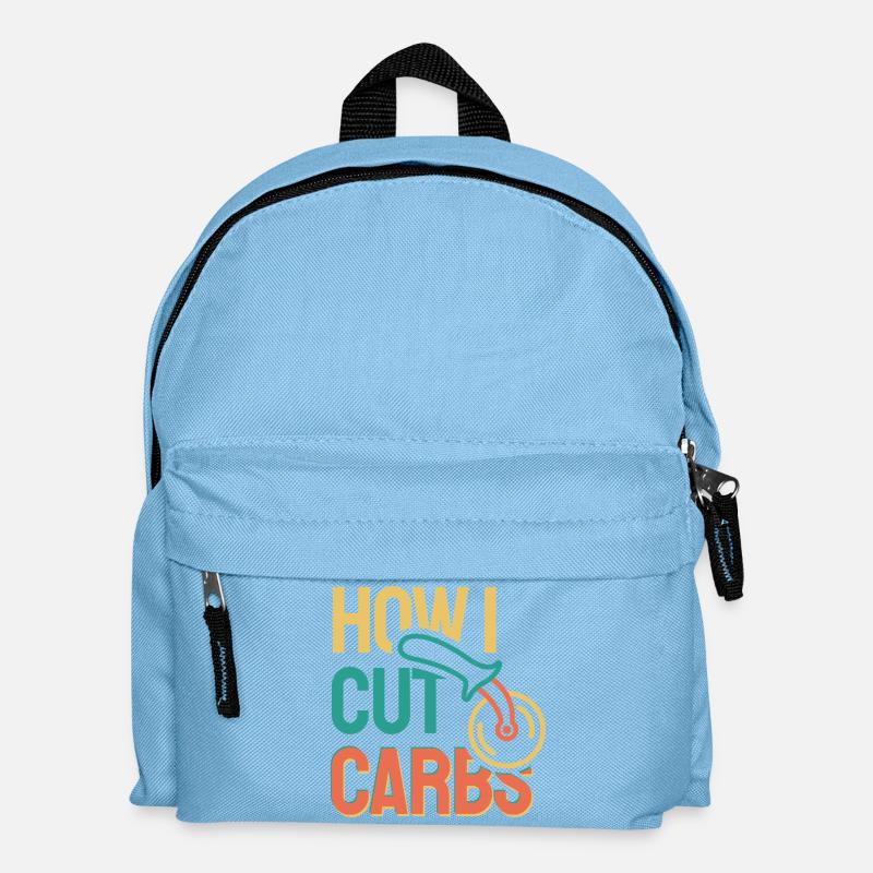How to Lower Carbs - Kids' Backpack - light blue