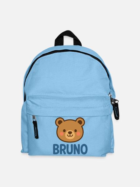 Bruno - Kinder Rucksack - Hellblau
