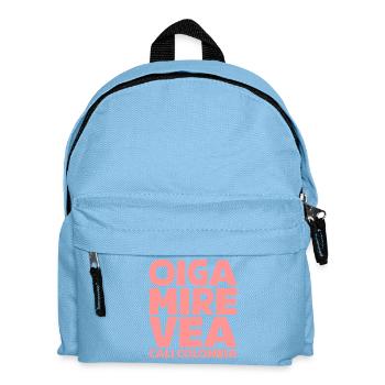 Oiga, Mire, Vea en rose - Sac à dos Enfant - bleu clair - Devant