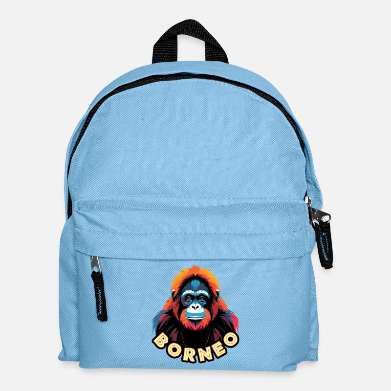 Borneo - Kids' Backpack - light blue