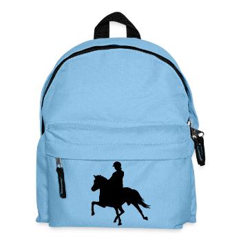 Passport rider - Kids' Backpack - light blue - Front