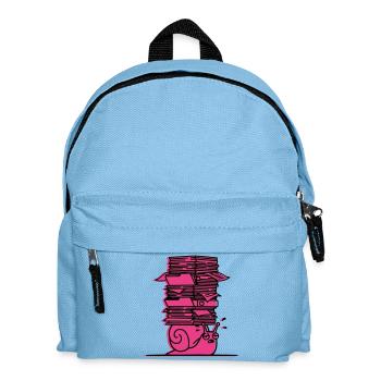Snail Books Learning Comic - Kids' Backpack - light blue - Front