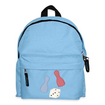 Conception de cube pastel et de téméreau - Sac à dos Enfant - bleu clair - Devant