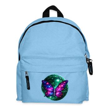 Asterra Rebirth – Cosmic Butterfly Universe - Kids' Backpack - light blue - Front