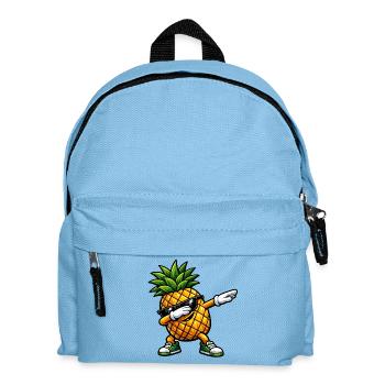 Tamponnement de l’ananas - Sac à dos Enfant - bleu clair - Devant