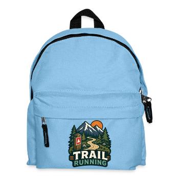 trail running - Kids' Backpack - light blue - Front