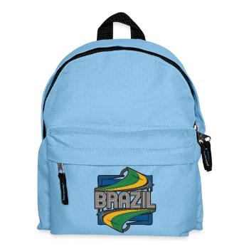 Brazil - Kids' Backpack - light blue - Front