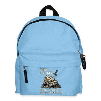 Germanic Heroes Saga - Kids' Backpack - light blue - Front