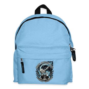 Germanen Thor Hammer Blitz - Kinder Rucksack - Hellblau - Vorne
