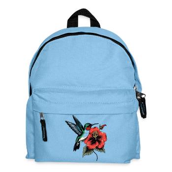 Wing Beat In Ink - Kids' Backpack - light blue - Front