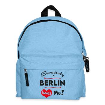 Berlin Stadt Urban T-Shirt City Heimatliebe Town - Kids' Backpack - light blue - Front