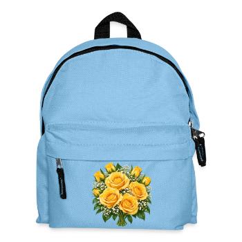 Golden Rose Bouquet Glow - Kinder Rucksack - Hellblau - Vorne