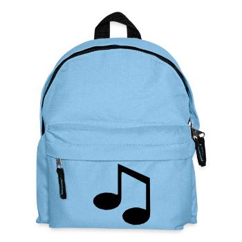 Music note - Kids' Backpack - light blue - Front