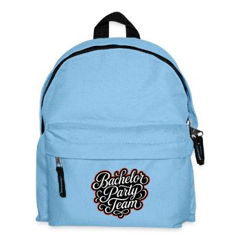 Bachelor Party Team - Kinder Rucksack - Hellblau - Vorne
