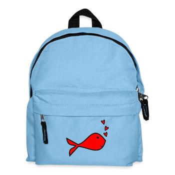HAPPY MOTHER'S DAY. MOM. MOTHER's DAY. I LOVE YOU - Kids' Backpack - light blue - Front