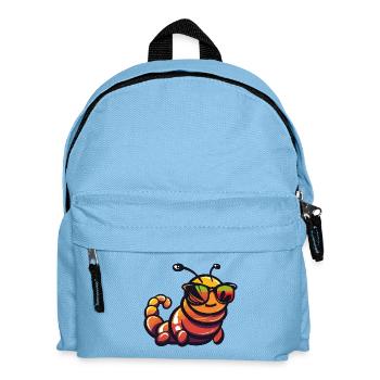Wurm Cool Comic - Kinder Rucksack - Hellblau - Vorne