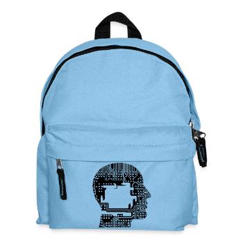 Head off circuits - Kids' Backpack - light blue - Front
