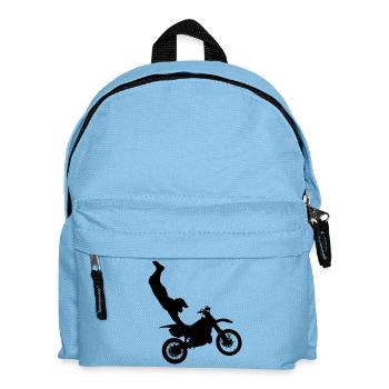moto - Sac à dos Enfant - bleu clair - Devant