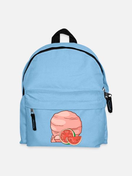 Guave Eis Speiseeis Eiskrem Eiscreme Kugeleis - Kinder Rucksack - Hellblau